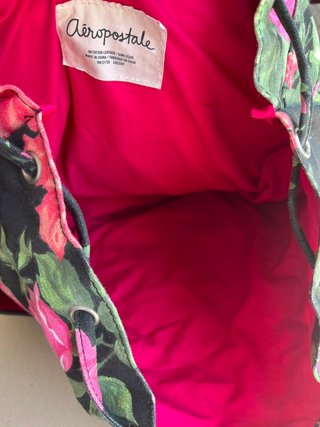 Mochila Aeropostale flores | Nueva sin usar