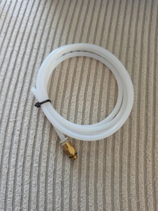 Tubo PTFE con conexión para impresora 3D