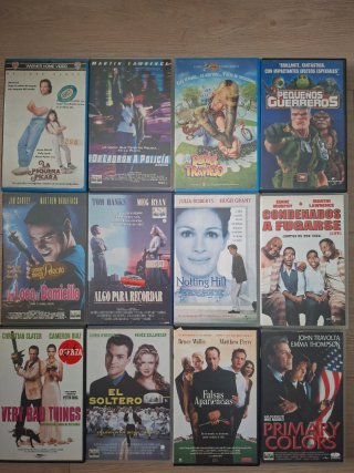 Lote 12 VHS Comedia Romántica