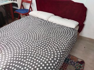 Sofá cama 2 plazas beige