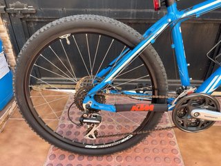 Bicicleta KTM Azul Montaña R26
