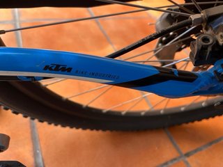 Bicicleta KTM Azul Montaña R26