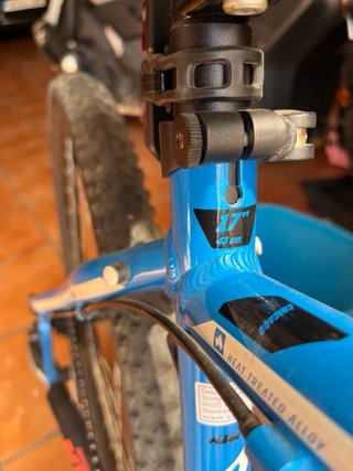 Bicicleta KTM Azul Montaña R26