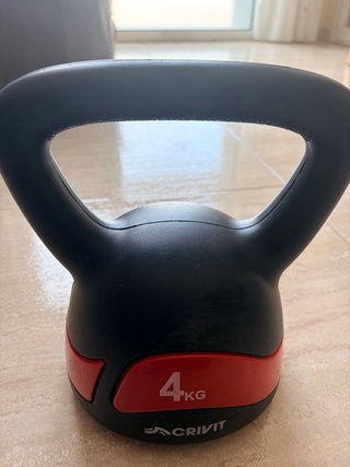 Mancuerna Kettlebell 4kg CRIVIT