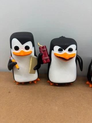 Funko Pop Pack Penguins of Madagascar Sin Caja
