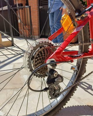 Bicicleta Orbea MX 24 Dirt Roja