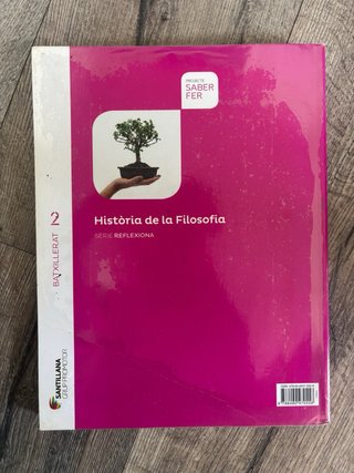 Història de la filosofia, Batxillerat 2 sèrie r...