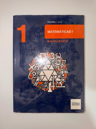 Libro matematicas 1 bachillerato