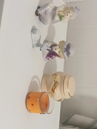 Lote figuras vintage cerámica