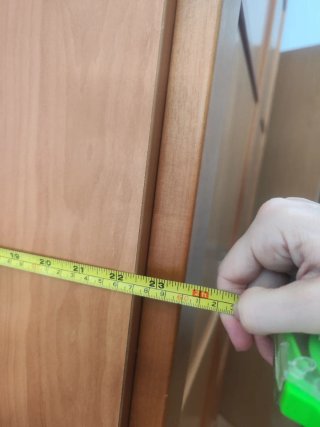 Armario de madera 2 puertas gran capacidad