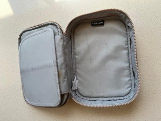 Estuche Kipling grande rosa perlado | Organizador
