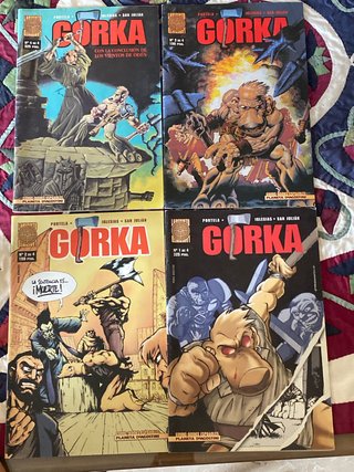 Cómic gorka laberinto planeta de agostini comics