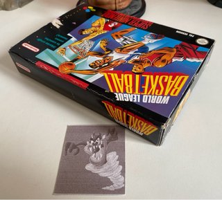 World League Basketball SNES Super Nintendo