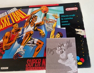 World League Basketball SNES Super Nintendo