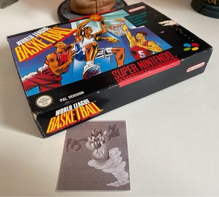 World League Basketball SNES Super Nintendo