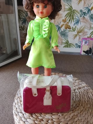 Bolso Nancy Rosa y Blanco