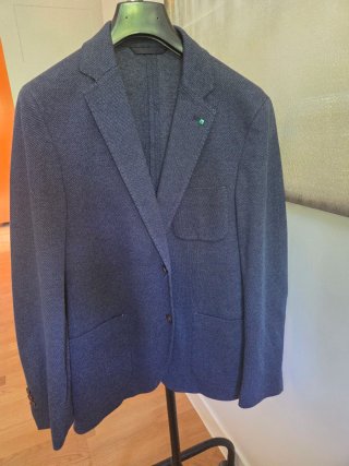 Americana Purificación García Talla 52 Azul
