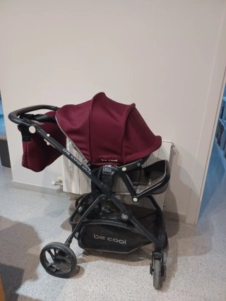 Carrito bebé, cuco y silla + funda impermeable