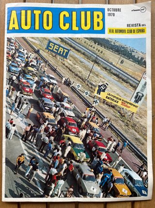 Revista Auto Club Race octubre 1970