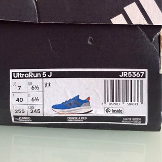 Zapatillas Adidas UltraRun 5J Azul/blanco