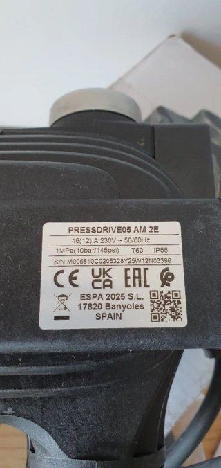 Controlador Automático ESPA PRESSDRIVE