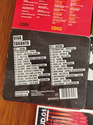 Lote CDs Techno House: Coast 2 Coast, Sessions, La