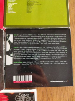 Lote CDs Techno House: Coast 2 Coast, Sessions, La