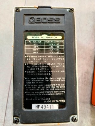 Pedal Guitarra Boss DS-1 Distortion( 1993)