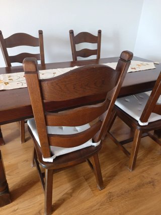 Comedor madera maciza rústico