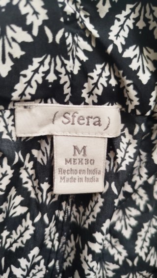 Pantalones estampados blanco y negro