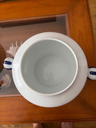 Sopera Sargadelos Cerámica Azul y Blanca