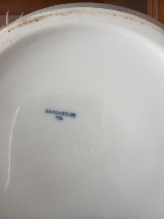 Sopera Sargadelos Cerámica Azul y Blanca