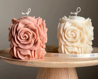 Velas personalizadas hechas a mano