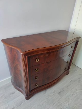 Dormitorio completo madera noble