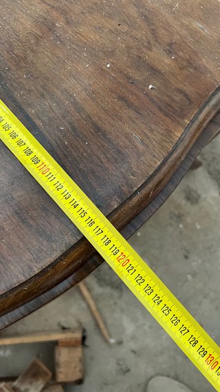 2 Mesas antiguas de madera de alta calidad