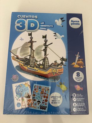 CUENTOS PARA IMAGINAR Y CONSTRUIR 3D - BARCO PI...
