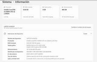 Portátil HP Pavilion Negro