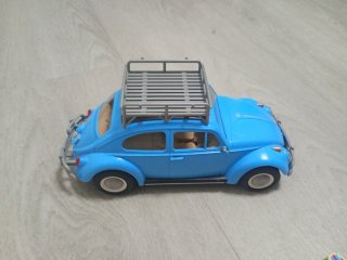 Coche Playmobil Azul con Baca