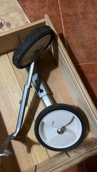 Ruedines aprendizaje bicicleta niños