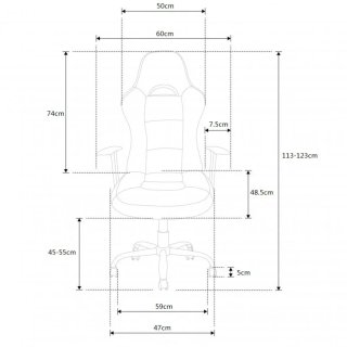 Silla Gaming Tempest Command Negra