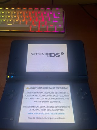 Nintendo DS XL Azul