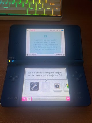 Nintendo DS XL Azul