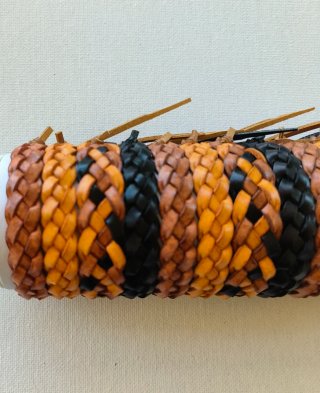 Pulsera Trenzada Efecto Cuero | Varios Colores