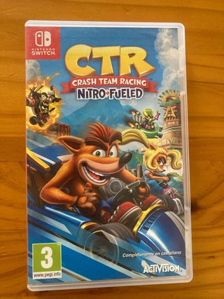 Nintendo Switch CTR Crash Team Racing Nitro Fueled
