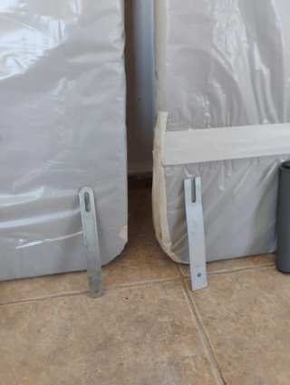 2 Colchones con Base Tapizada