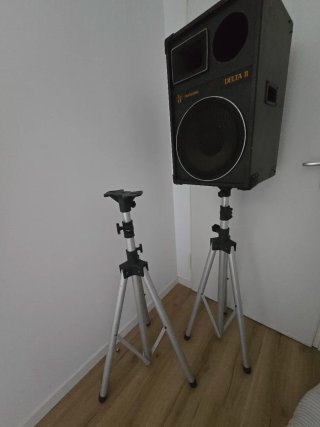2 Altavoces Profesional L Sound H 150W.+ 2Tripode