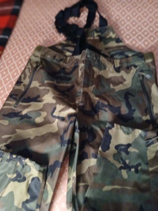 Traje Camuflaje Resistente Lluvia
