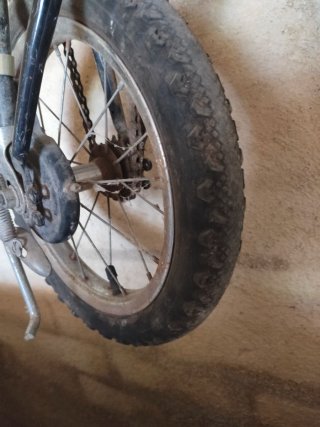 Bicicleta Plegable Negra