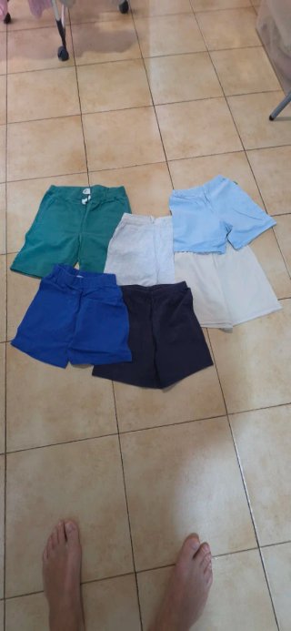 Pack 5 Pantalones Cortos