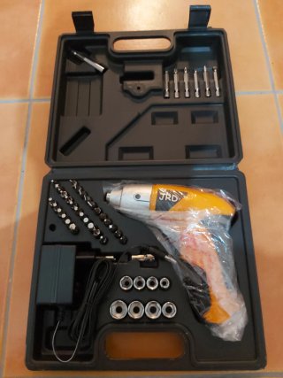Destornillador Eléctrico JRD 3.6V Inalámbrico
